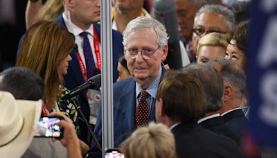 Watch: Entire RNC Boos Mitch McConnell as He Tries to Nominate Trump