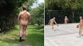 People are getting their kit off to take part in the naked Olympics