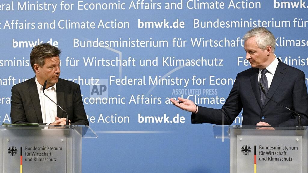 Franco-German issue joint call for growth strategy on energy transition