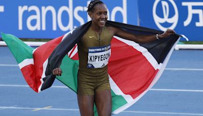 Athlétisme: Kipyegon, impératrice du 1 500m, a encore amélioré son record du monde