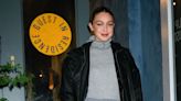 Gigi Hadid Gives a Nod to ‘The Matrix’ in a Leather Trench Coat and Cozy Cashmere Set