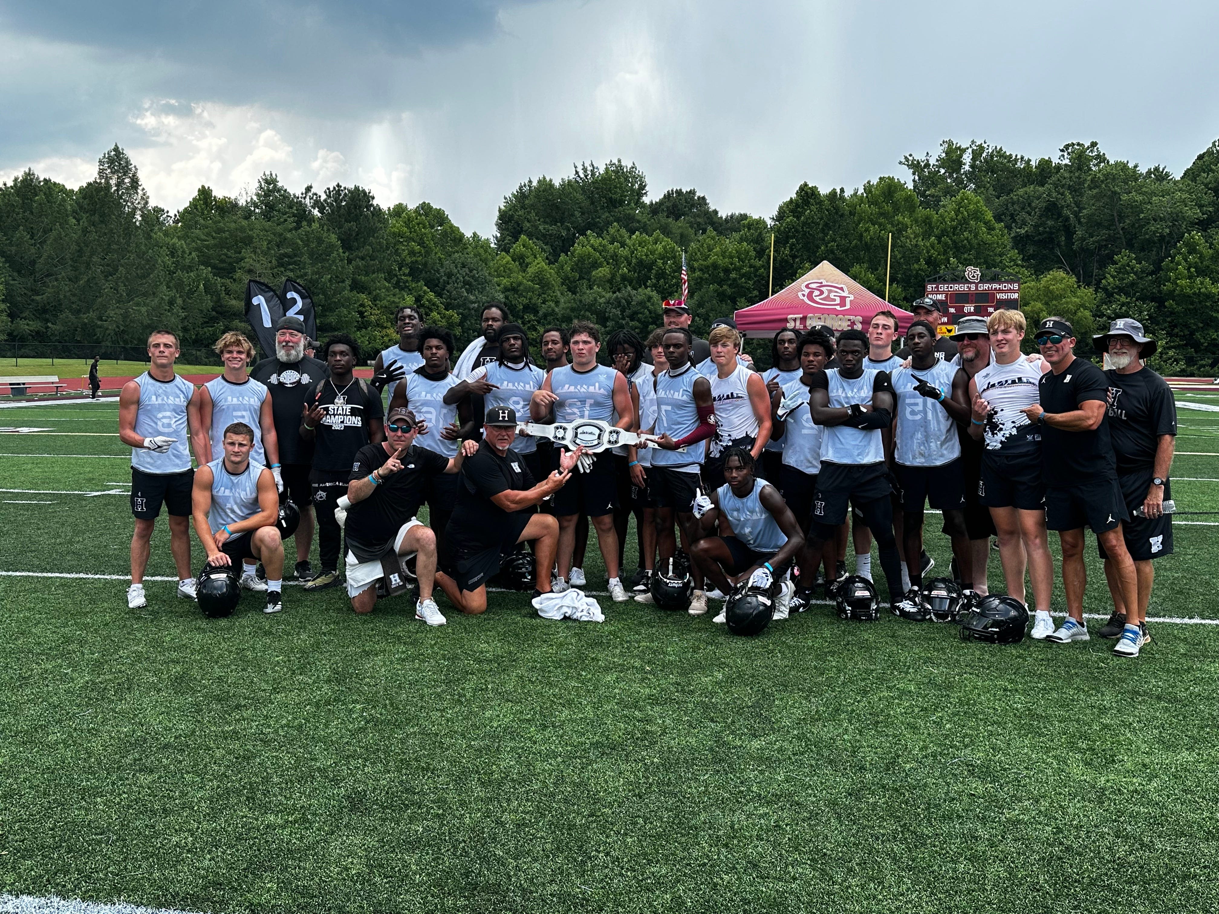 Chandler Day leads Houston football to 7-on-7 title, talks of Tennessee baseball interest