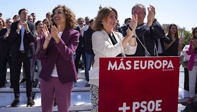 Ribera y Montero llaman al PSOE a movilizarse para parar en Europa la "ola reaccionaria" de "brazos en alto"