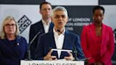 London mayoral election results LIVE: Sadiq Khan 'beyond humbled' as he wins historic third term in City Hall
