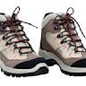 Boots designed for hiking and other outdoor activities. Often feature ankle support, waterproofing, and sturdy soles for traction. May be made of leather or synthetic materials.
