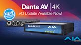 AJA Enhances Av-over-IP Workflow Support