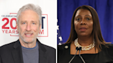 Letitia James under pressure to prosecute Jon Stewart