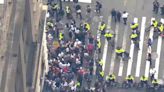 Dueling Gaza protests causing limited access to Grand Central in Manhattan