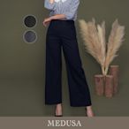 現貨【MEDUSA 曼度莎】曲線切接造型直筒褲 - 2色（M-XL）｜女長褲 上班長褲 女寬褲