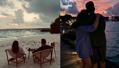 Parineeti-Raghav celebrate first wedding anniversary in Maldives