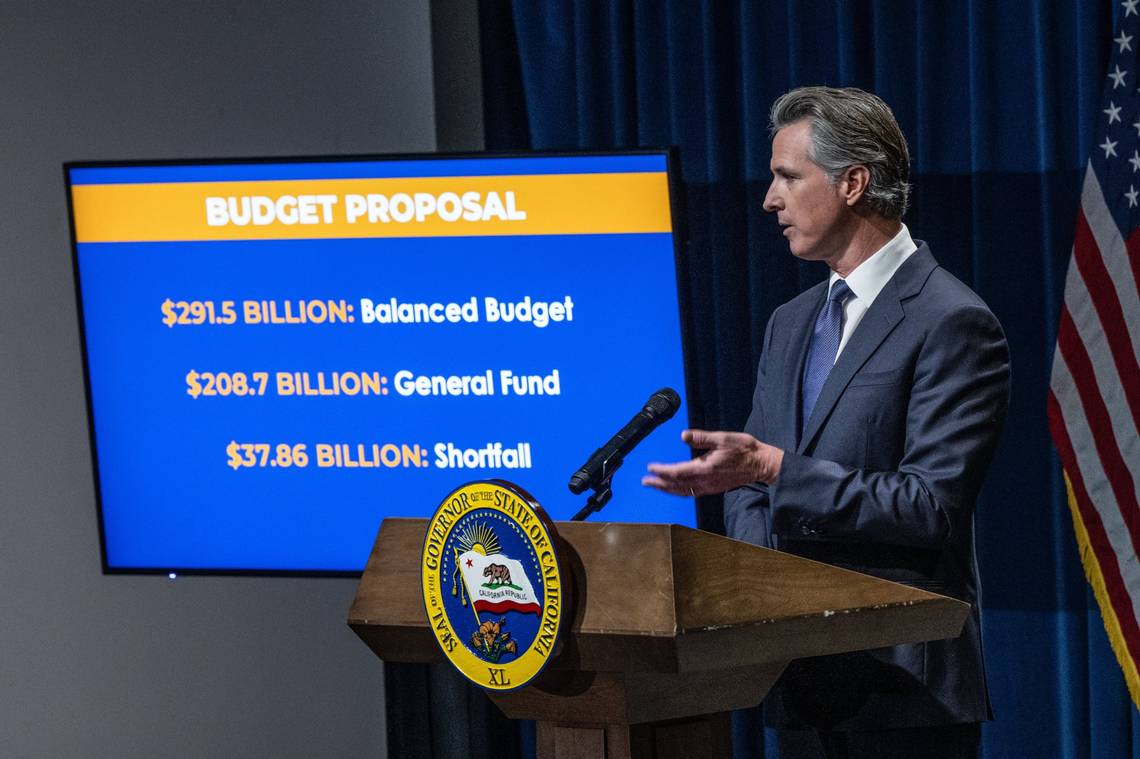 California’s large budget deficit looms for Gavin Newsom. Why it may be getting worse