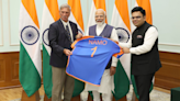 BCCI gifts PM Modi special jersey