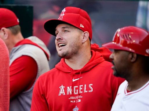 Angels’ Mike Trout remains on track with recovery but still no timetable to return