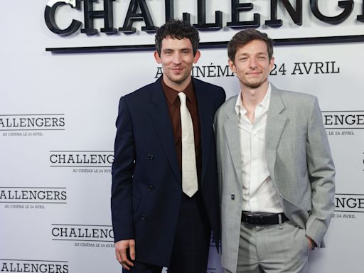 'Challengers': Josh O'Connor, Mike Faist talk phallic churros and 'magical' love triangle