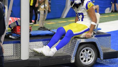 Rams place WR Puka Nacua, pair of OL on IR