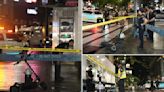 Two pedestrians struck by out-of-control scooter that jumped curb near Macy’s in Herald Square, one in critical