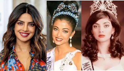 Priyanka Chopra reveals she newspaper snippets of Aishwarya Rai Bachchan and Sushmita Sen from their 'Miss World' and 'Miss Universe' winning moment - Times of India