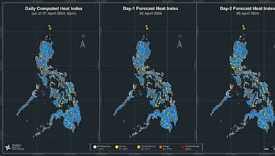 Dangerous heat index in Cagayan, Metro Manila