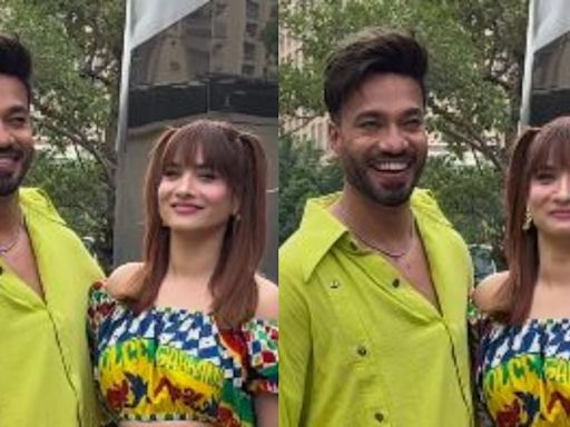 'Nibba-Nibbi Lag Rahe Hain': Ankita Lokhande & Vicky Jain Trolled For Their Rock & Roll '90s Look