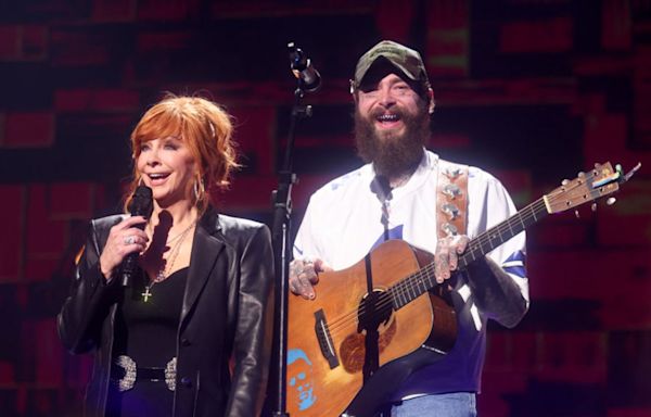 Reba McEntire Performs Surprise Duet With Post Malone at 2024 ACM Awards
