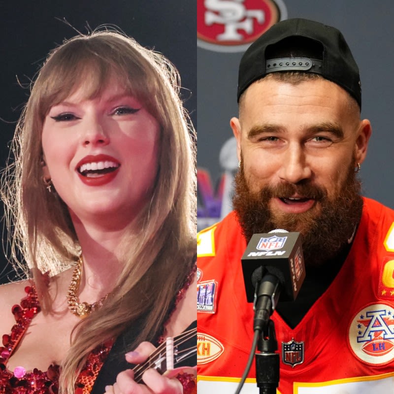 Fans Gush Over Seeing Taylor Swift Blow Travis Kelce a Kiss During Eras Tour Show: ‘They’re Just the Cutest’