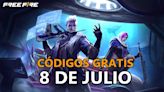 Free Fire | Códigos de hoy lunes 8 de julio de 2024: recompensas gratis