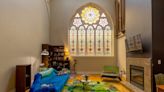 This Unique Apartment in a Historic Church Has Stunning Stained Glass