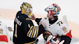 Bruins' braintrust says offseason priority is signing goalie Jeremy Swayman