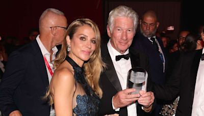 Richard Gere and Wife Alejandra Silva Have Stylish Date Night at amfAR Gala in Venice