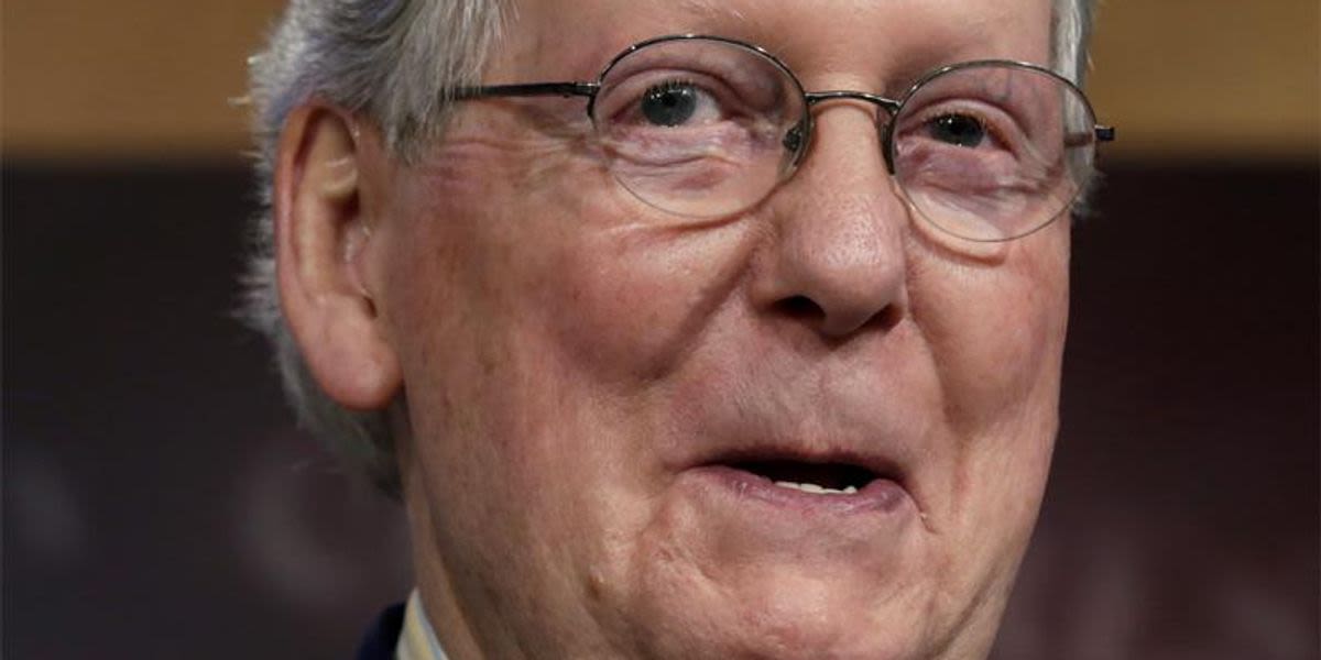 'Dangerous': Mitch McConnell stops short of naming Trump in attack on 'American right'