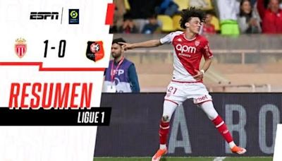 Triunfo clave de Monaco ante Rennes en Ligue 1