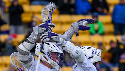 After strong half, UAlbany men's lacrosse falls to No. 1 Notre Dame