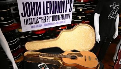 John Lennon's Guitar Sells For Record-Breaking $2.9M After Being Lost For 50 Years: 'Check Your Attics, Folks...