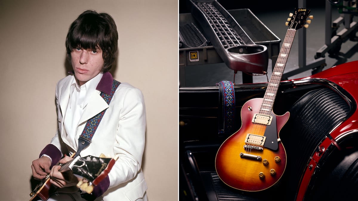 Gibson Unveils Jeff Beck “Yardburst” 1959 Les Paul Standard Signature Guitar