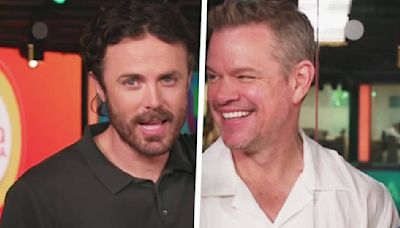 El mensaje en español de Casey Affleck y Matt Damon por el estreno de su película ‘The Instigators’