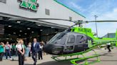 MU flight school, based at Yeager Airport, takes delivery of first training helicopter