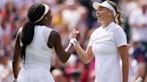 Coco Gauff’s Wimbledon challenge ended by Amanda Anisimova in all-American clash