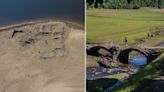 UK's hidden underwater history exposed by heatwave drought