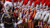 New members of elite Swiss Guard sworn in to protect the pope