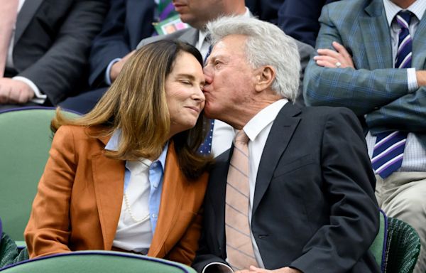 Dustin Hoffman, 86, shares rare PDA moment with wife Lisa, 69