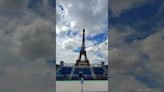 La increíble vista desde la cancha de voleibol en París 2024