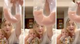 Breastfeeding mom is shocked when she pumps pink ‘strawberry’ milk: ‘Things they never teach us in school’