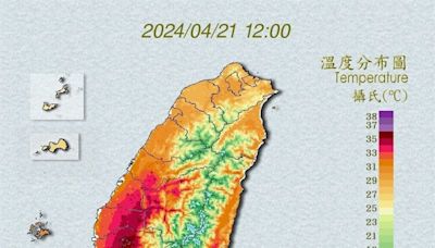 高溫狂飆39度！週二迎鋒面轉濕 專家示警「這區域」：全天都有降雨機會