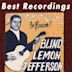 Folk Blues of Blind Lemon Jefferson