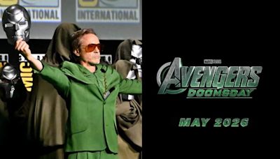 Robert Downey Jr. returns to marvel as Dr. Doom in the highly anticipated 'Avengers: Doomsday' announcement