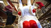 Photos: First look at Rose Parade floats as they come to life