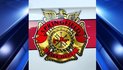 One taken to hospital after two-car crash in Springfield