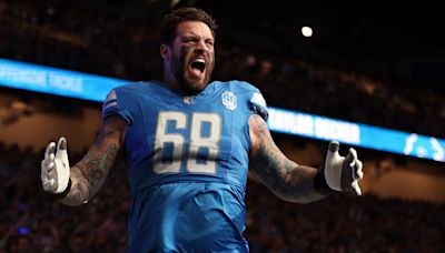 Lions earn the NFL’s top OL rating in aggregate rankings