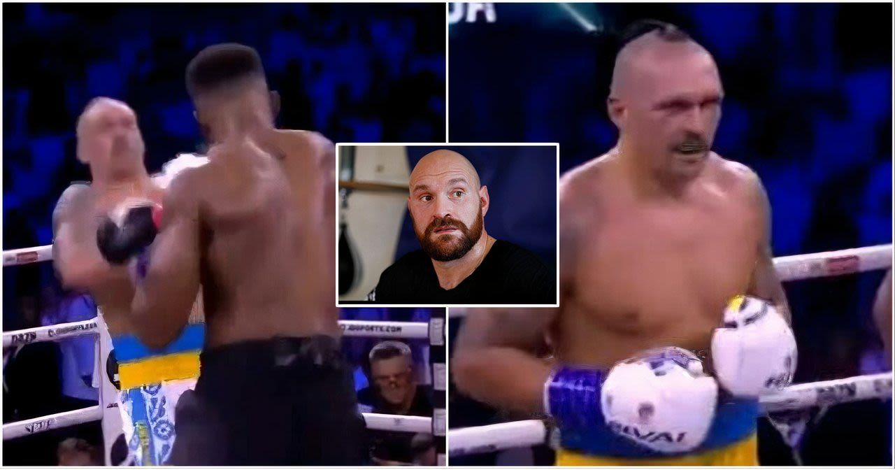 Oleksandr Usyk taking a monstrous punch from Anthony Joshua is a warning to Tyson Fury