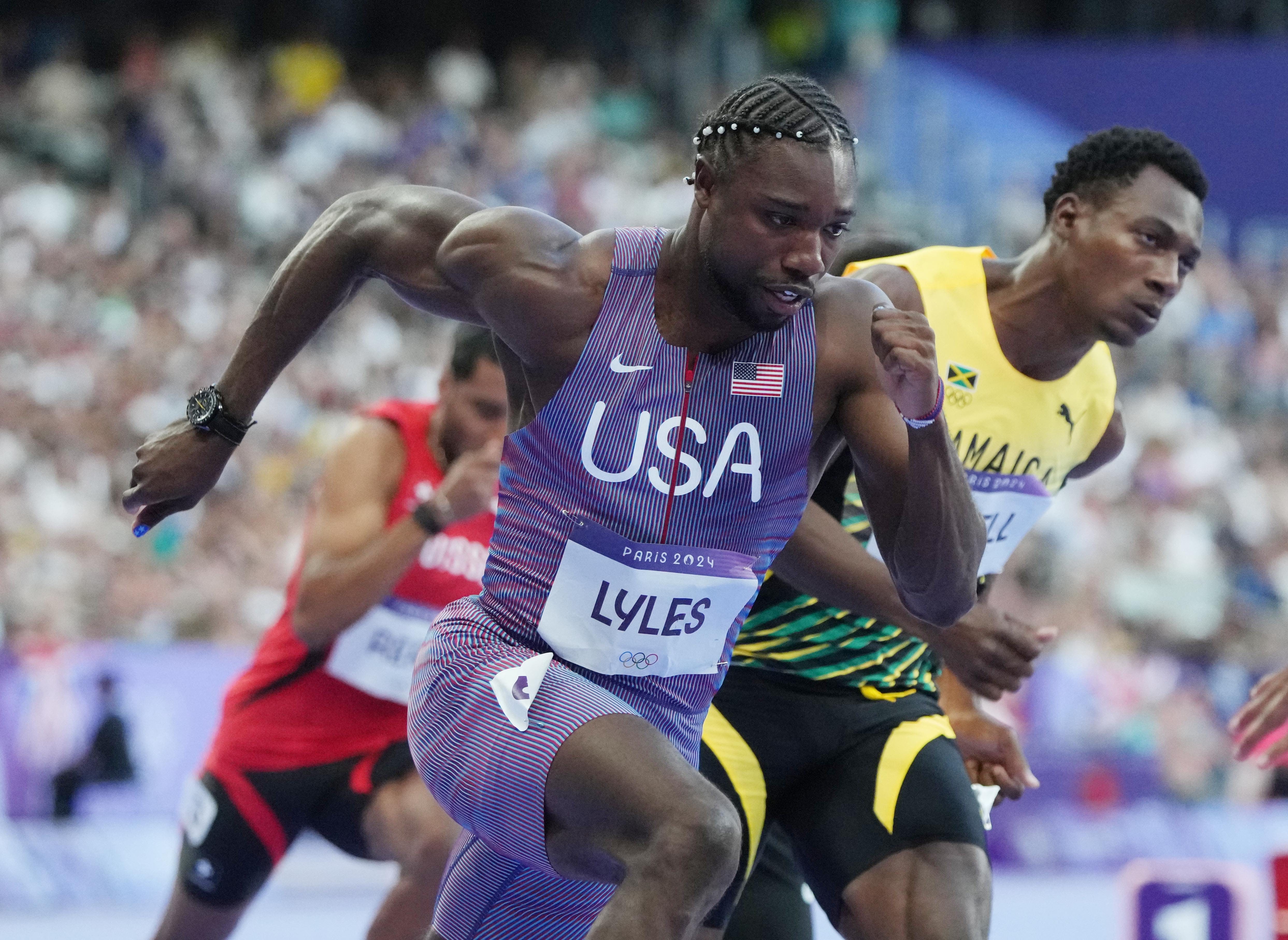 Did Noah Lyles win today? Here's how Lyles finished in 200-meter Round 1, highlights